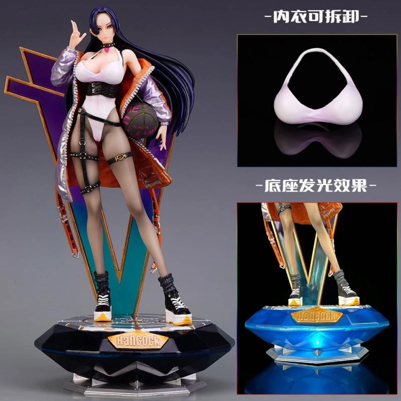 

2024 New 34cm One Piece Anime Figure Boa Hancock Basketball Female Emperor Action Periphery Figurine Gk Pvc Statue Model Gifts