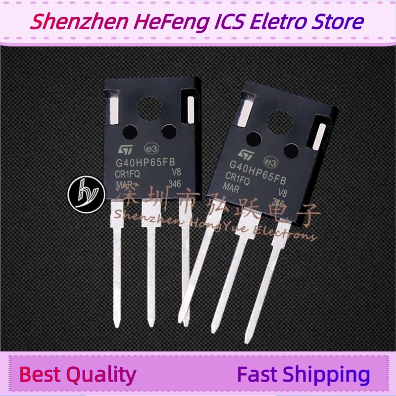 10PCS -20PCS G40HP65FB STGWA40HP65FB  40A 650V TO-247   Fast Shipping Quality Guarantee