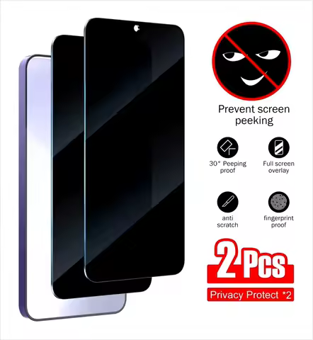 1-2Pcs Privacy Tempered Glass for Samsung S23 Ultra S21 S22 S24 Ultra S20 S10 Plus Note 10 Pro Screen Protector Protective Film
