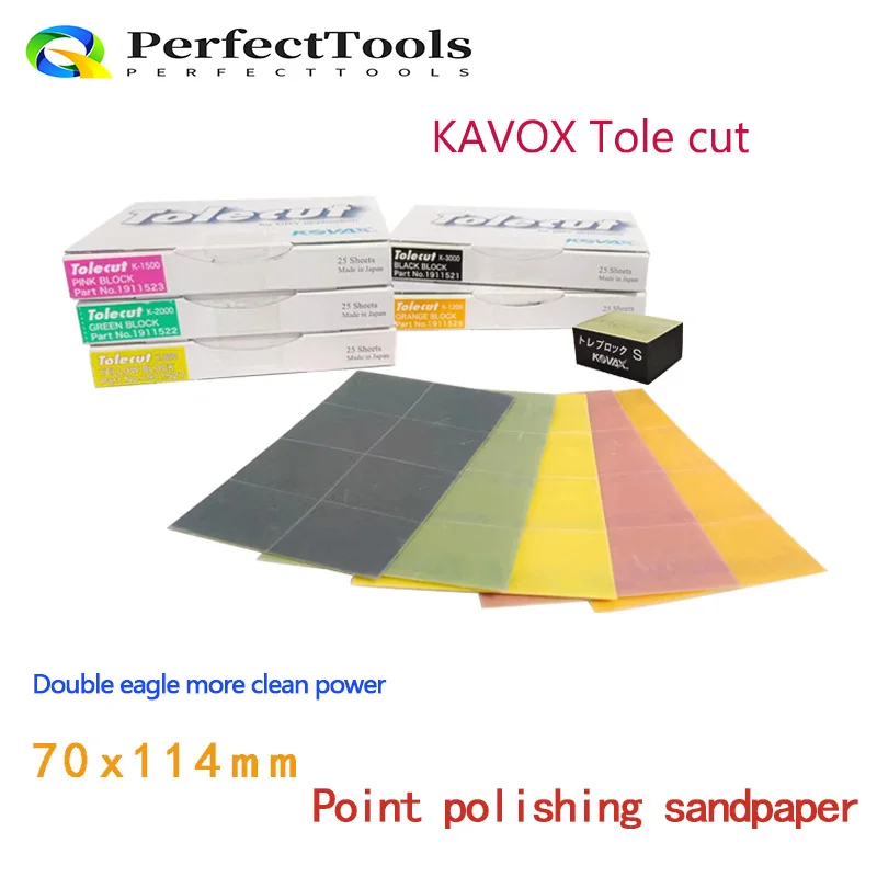 Japan KOVAX Tolecut 8 Cuts To The Face Of Toleblock Sanding For Automobile Polishing 800/ 1200/1500/2000/3000 Sandpaper