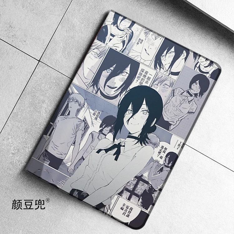 Reze Bomb レゼ Anime Chainsaw Man For iPad Air 4 5 10.9 Mini 5 6 For 2022 Pro 12.9 11 Luxury Silicone iPad 10th Protective Skin