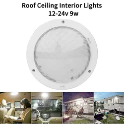 42LED 12V Ceiling Cabin Light Caravan Campervan Van Trailer Interior Lamp LED Interior Roof Light For Decoration Lights Dropship
