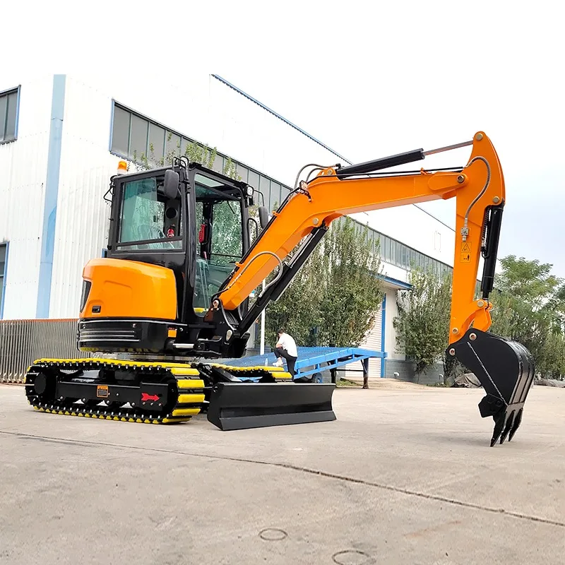 Euro 5 EPA SE35 Rubber Steel Track Mini Digger Hydraulic Mini Crawler Excavator