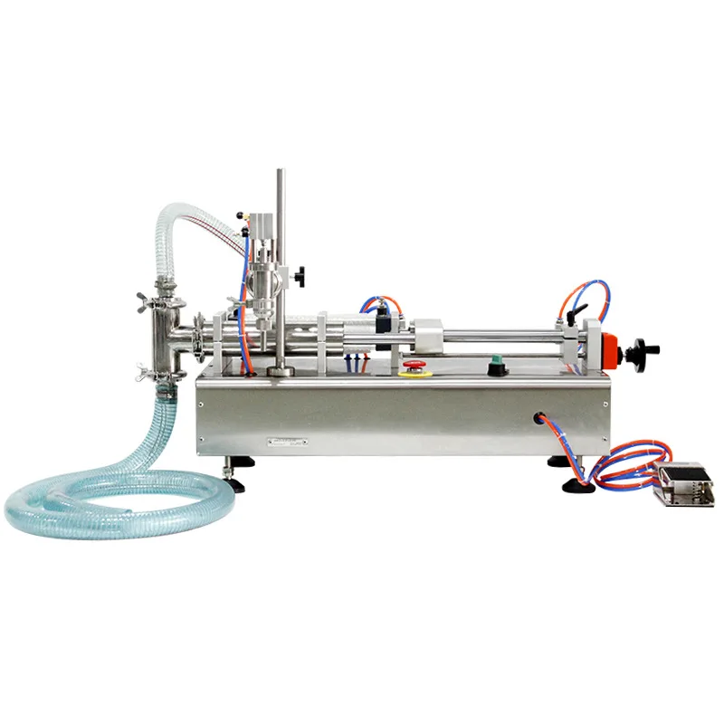 Liquid filling machine All pneumatic single head filling machine Horizontal