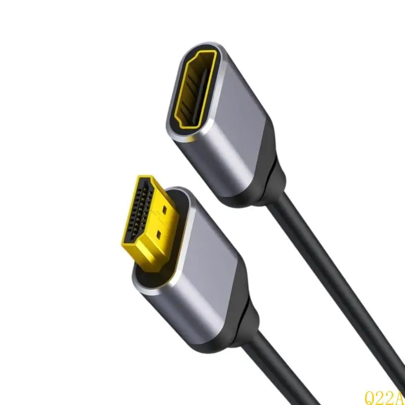 Q22A HDTV-compatible 2.1 Extender Cable 8K 60Hz Gold Plated Connectors Extension Line
