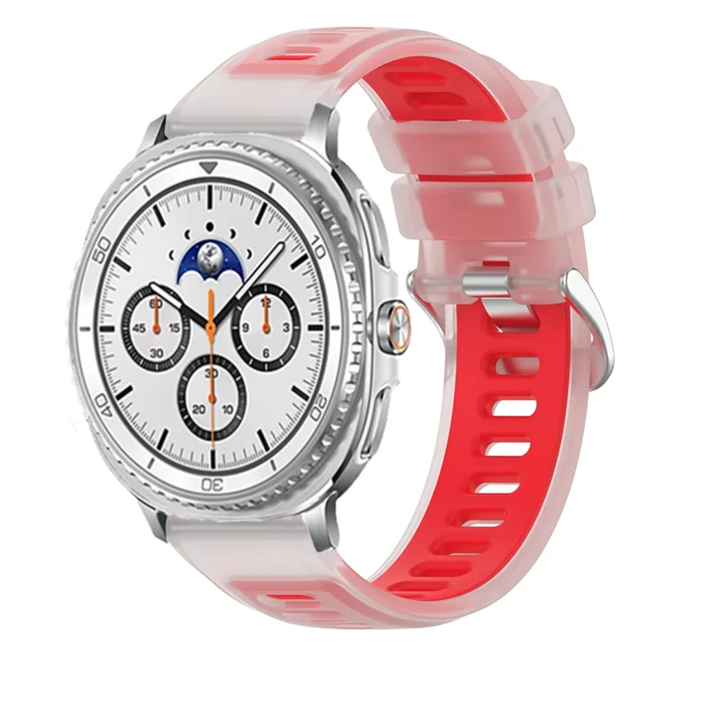 Силиконовый ремешок для Samsung Galaxy Watch 8 40/44 мм, классический, 46 мм, желейный цвет, удобный ремешок, аксессуары для Galaxy Watch Ultra 47 мм