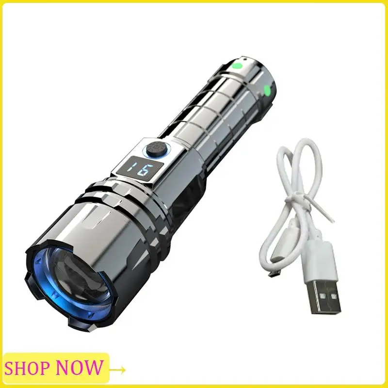 

Especial Mountain Adventure Emergency Flashlight Multi-Functional Hand Held Torch Rechargeable Ultra-Long Battery Life Flashligh
