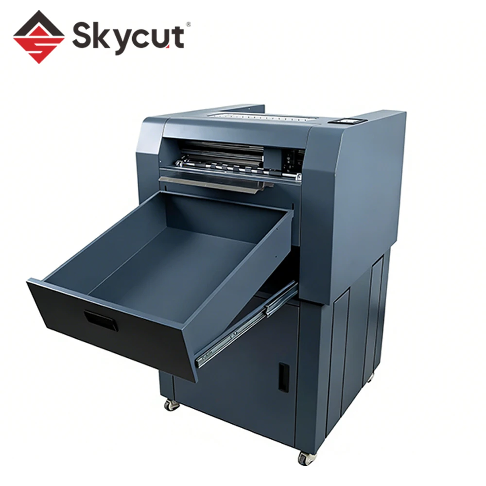 Skycut A3MAX5 CCD Camera Computerized Motor Die-Cutting Machine Delta Auto Feeding System 1000pcs Sheet Cutter
