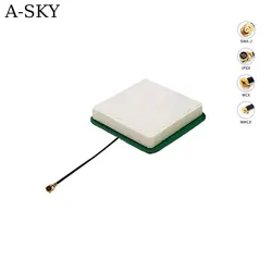 High Gain tri Frequency GPS BeiDou GLONASS 35x35x7.5mm built in Active Ceramic Antenna