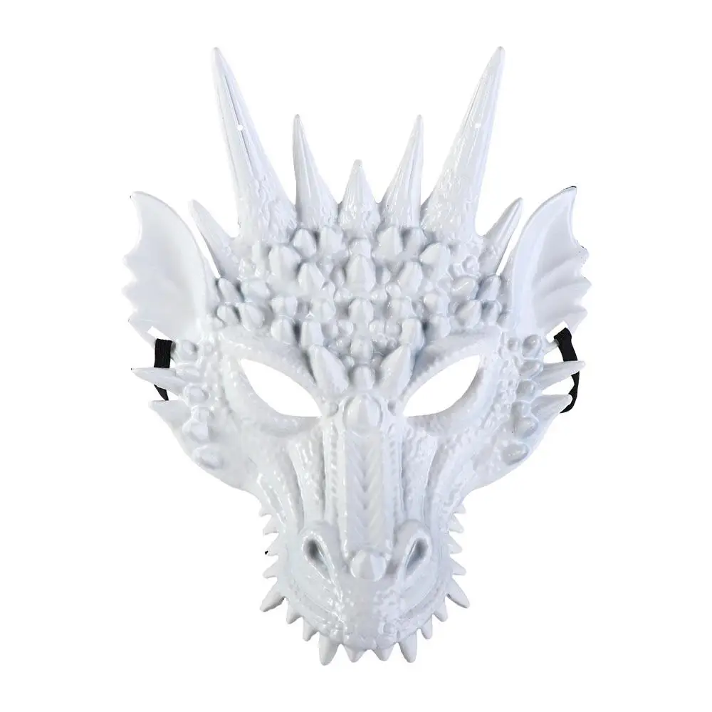 

For Women Dinosaur New Year Decoration Halloween Carnival Halloween Festival Anime Mask Masquerade Cosplay Prop Dragon Mask