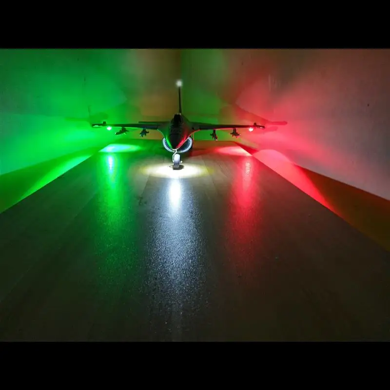 RC Model Airplane Strobe Light Flashing Bright Navigation Explosion-flashing Lamp 2S 3S 4S 5S 6S For JST Lipo Spare Part Kit