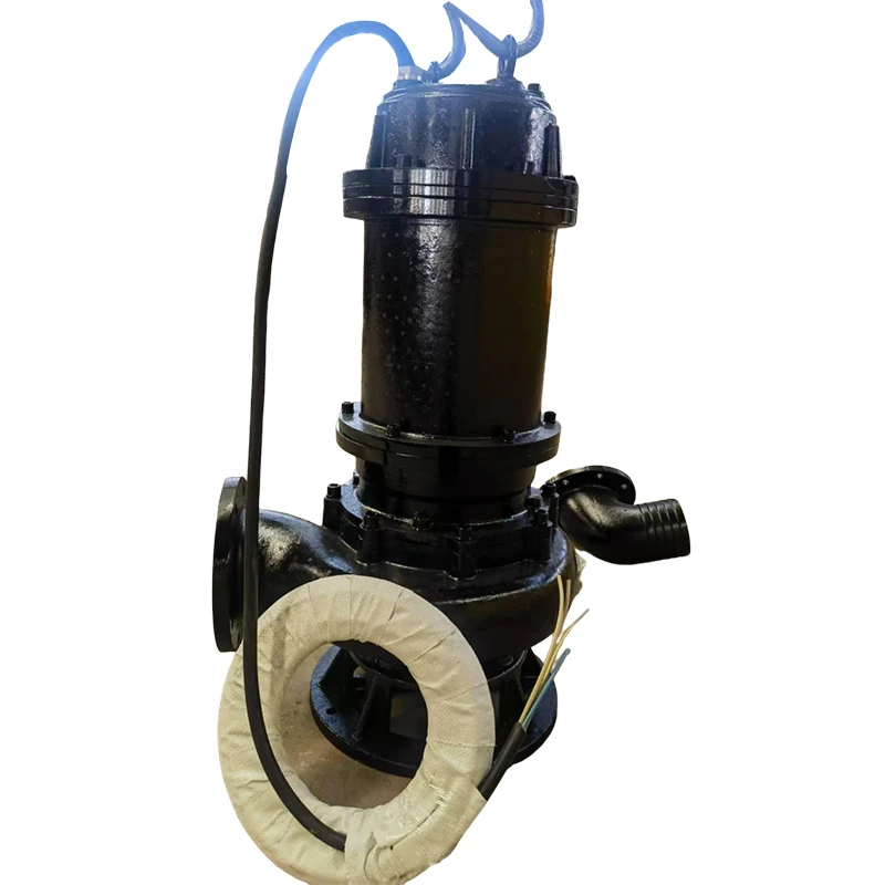 Verstopfungsfreie, hochklappbare Tauchpumpe für Unterwasserkeller, Entwässerung, Schlamm, Schmutzwasser