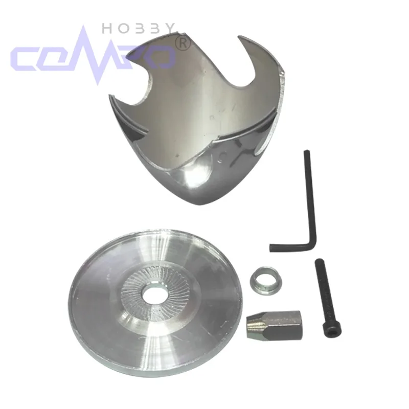 

1 Set 4 Blades Aluminum Spinner 38-102MM(1.25-4 Inch)Special Drilled For RC Plane With Prop Adapter RC Accessaries