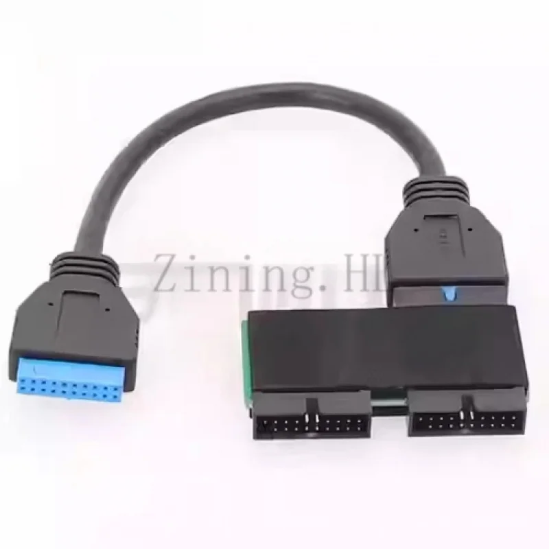 For USB 3.0 19PIN Hub, using chip and modular cable design USB 19PIN HUB  0.15m