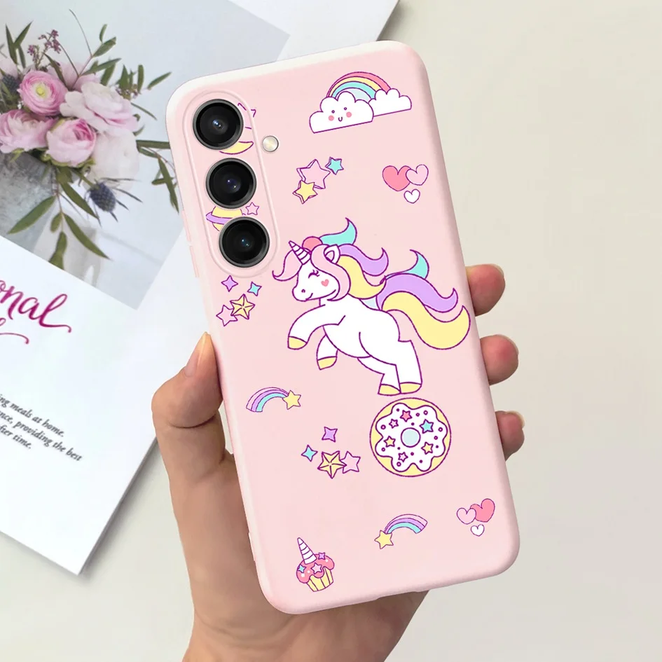 For Samsung A15 Case A05 A05S A25 4G Cover Cute Love Heart Butterfly Silicone Soft Fundas For Samsung Galaxy A15 SM-A155F Bumper