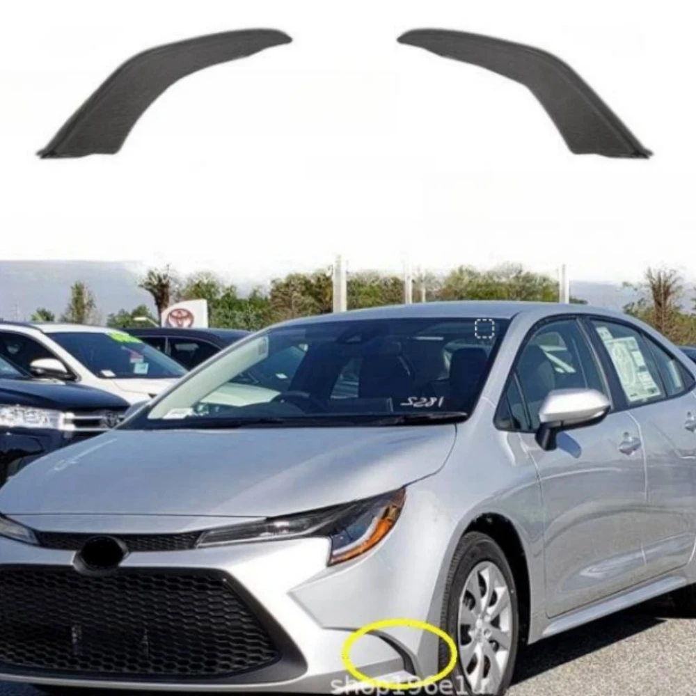 Front bumper decorative strip For Toyota Carola LE XLE US 2019-2022 OEM 81482-02840 81481-02850  81482-12270 81481-12360