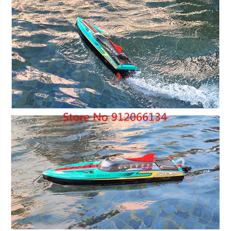 80KM/H Brushless RC Speedboat Double Layer Waterproof 48CM 200M RC Racing Boat Capsize Reset Professional RC Speedboat Adult Toy