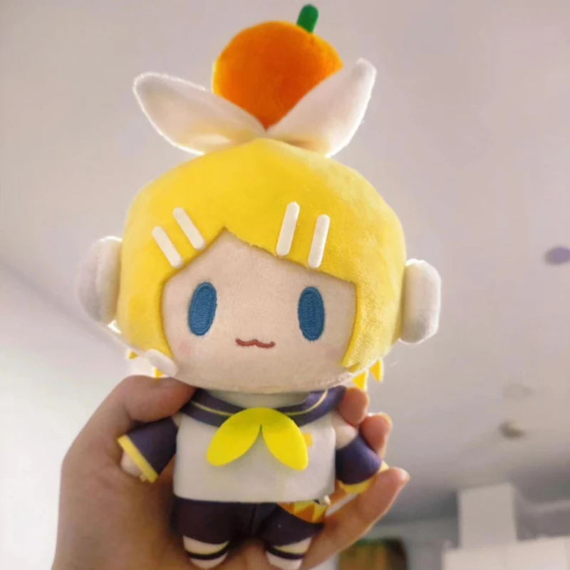 

Kawaii Super Cute Kagamine Bell Plush Doll Girly Heart Good-Looking Two-Dimensional Animation Peripheral Toys Doll Gift