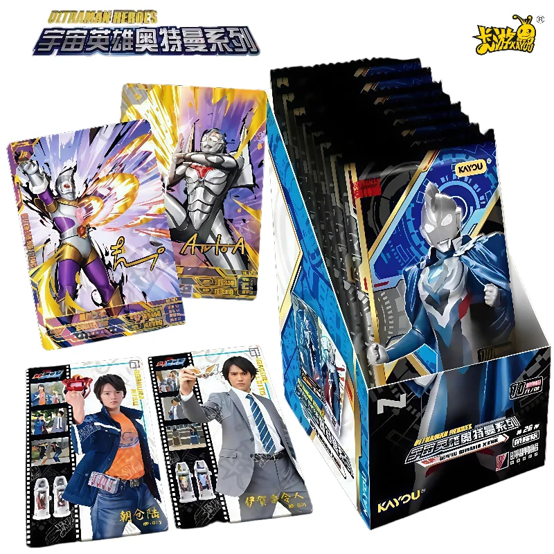 

KAYOU Genuine Universe Ultraman Honor Series Card Anime Peripheral Children's Toy Collection Toy Card Holiday Gift Original Box