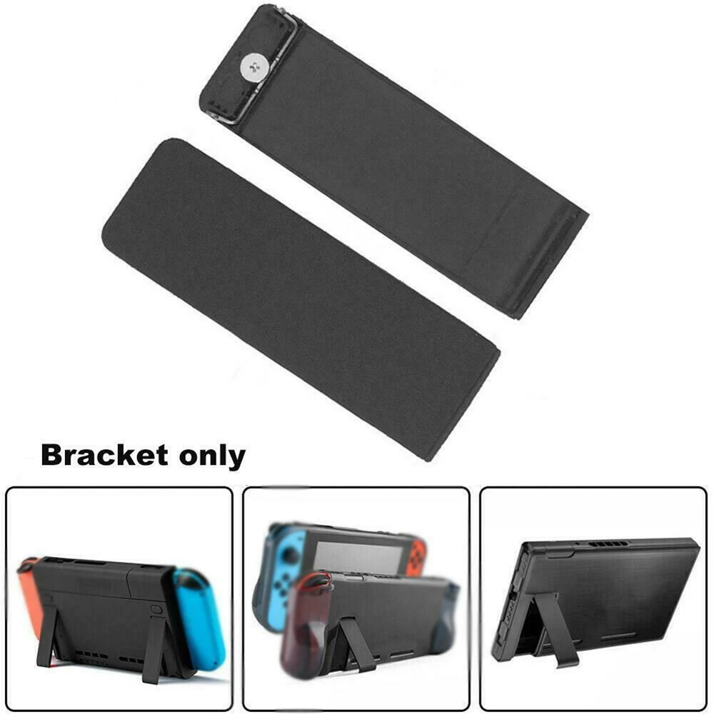 

Back Shell Bracket for NS Switch Replacement Game Host Back Shell Kickstand Black