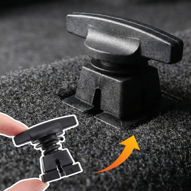 

Сверхмощный нейлоновый коврик для багажника, ручка замка для BMW 3 5 7 серии X1 X3 X5, комплект крепежных зажимов для багажного отделения