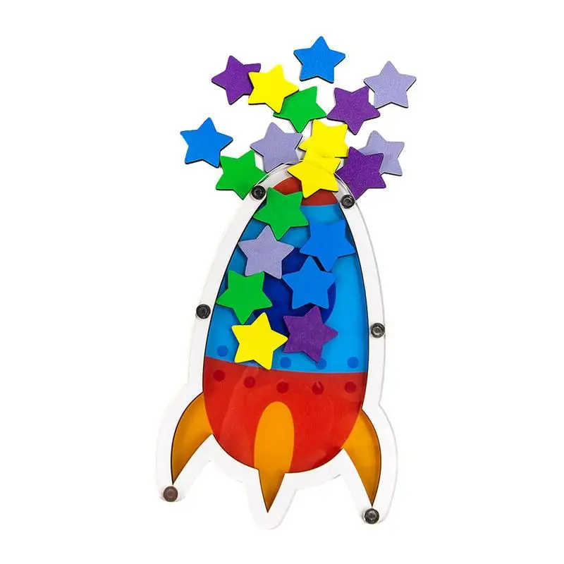 

Reward Jar For Kids Behavior Wooden Reward Jar With Star For Children Reward Jar Reward Chart For Kids Rocket Shaped Wooden Star