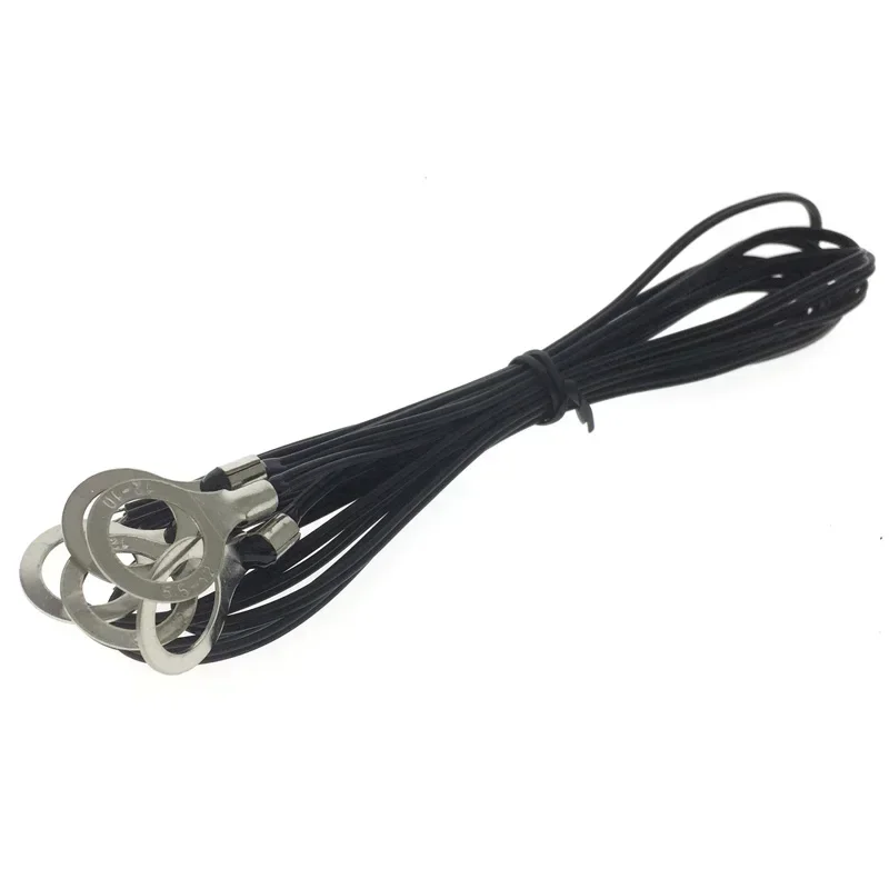 10PCS Thermistor 10k B3950 NTC Sensor Surface Fixed Temperature Probe Aperture 12MM Error 1%  L=50CM Tin 3MM