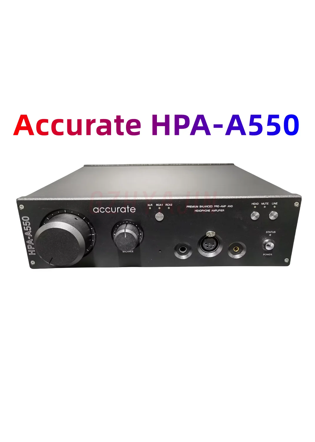 Accurate HPA-A550 fully balanced headphone amplifier/front amplifier/relay volume front amplifier