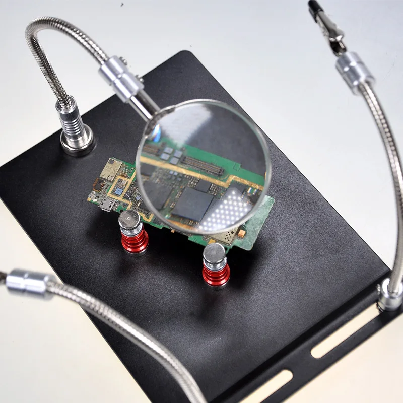 

TE-804 Maintenance Auxiliary Clip Magnifying Glass Welding Auxiliary Clip Magnifier Electric Circuit Board Repair