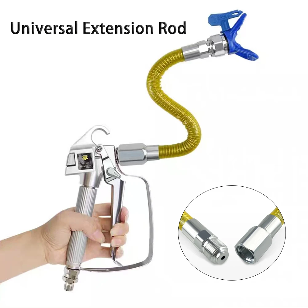 

For All Airless Paint Sprayer Extension Rod Flexible to Change Direction Freely High Pressure Airless