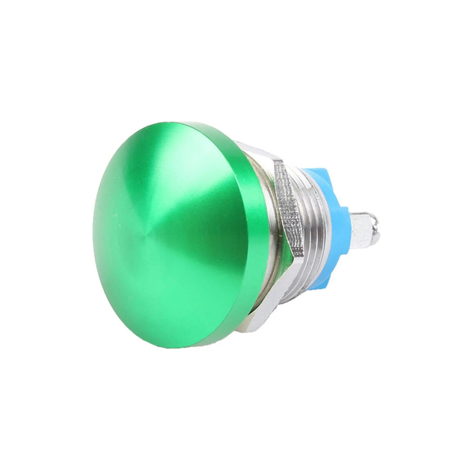 Mushroom Head Button Switch Momentary Self-Reset Mushroom Button Switch Mushroom Head Push Stainless Steel 16mm
