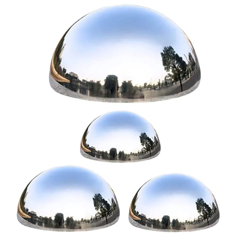 

4Pcs Stainless Steel Reflective Globe Gazing Ball Garden Mirror Spheres Indoor Outdoor Decorations Gazing Balls