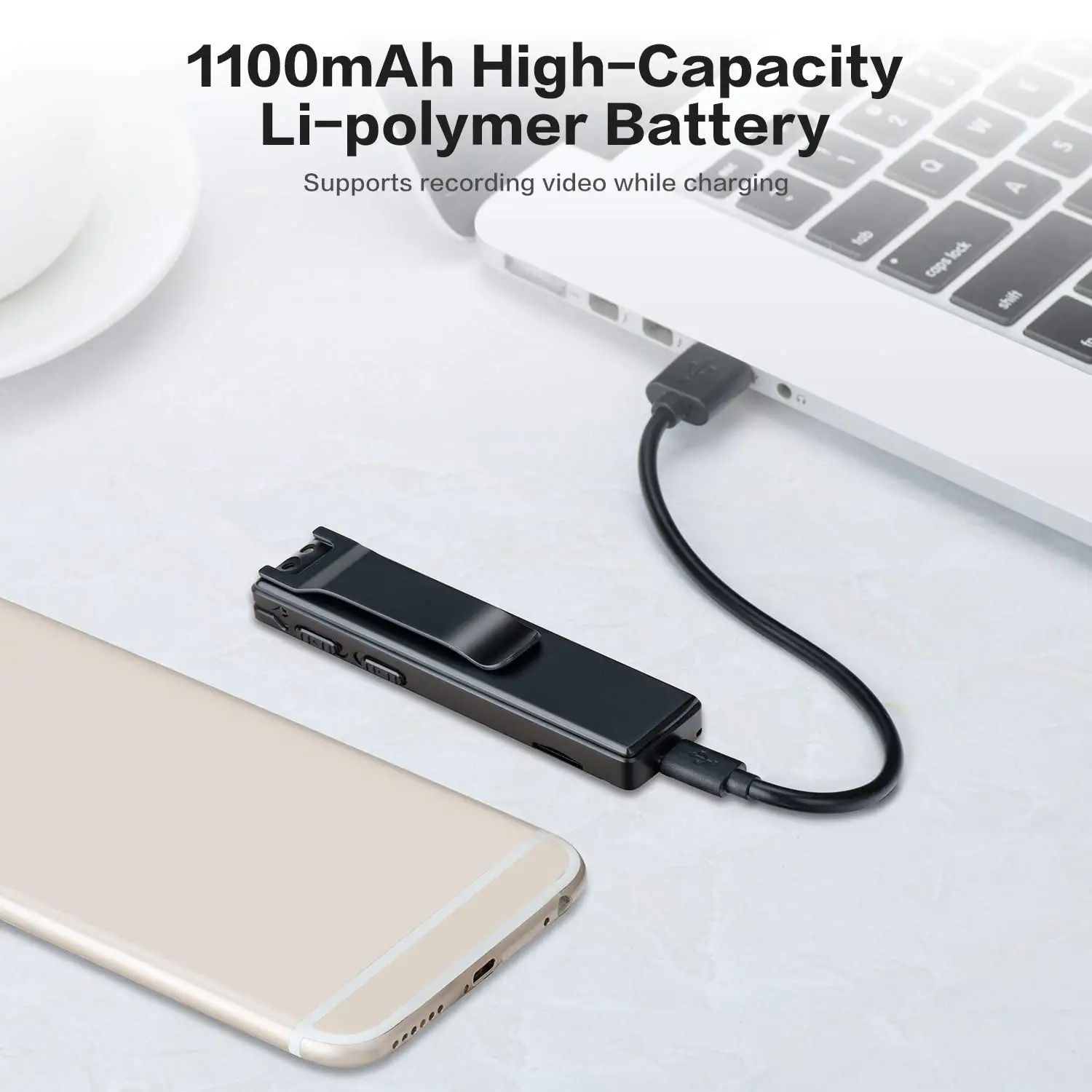 Vandlion magnetyczna cyfrowa Mini kamera HD latarka Micro Cam kamera internetowa z funkcją wykrywania ruchu nagrywania w pętlę kamery
