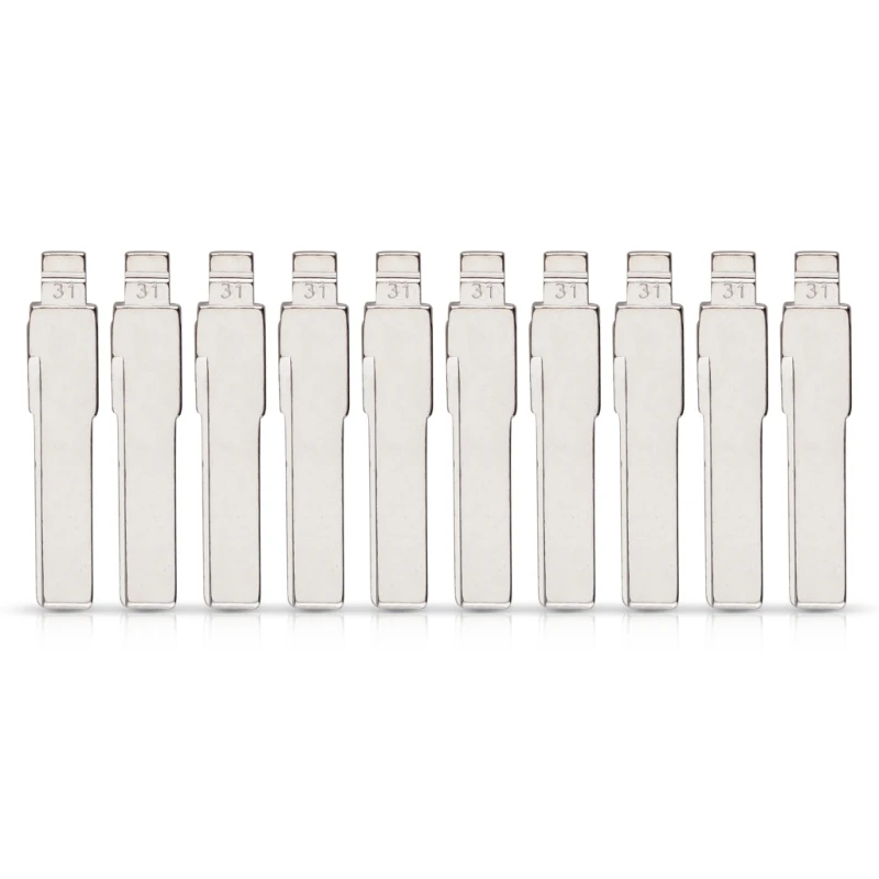 41XA 10pcs Portable Stable Performances Easy Installation Metal #31 Blank