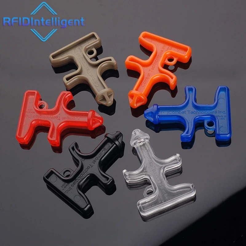 Nylon Plastic Staal Zelfverdediging Stinger Sleutelhanger Persoonlijke Beveiliging Gereedschap Noodramen Breaker Overlevingsbenodigdheden