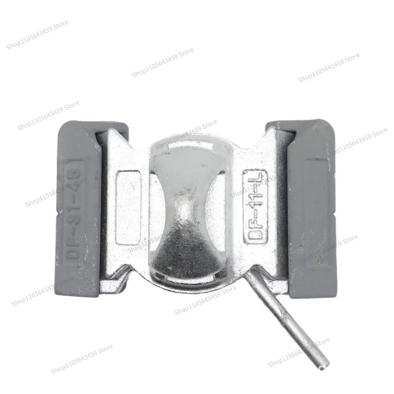 For forging steel 45 degree 55 degree dovetail bottom lock container fastener container bottom lock baseplate