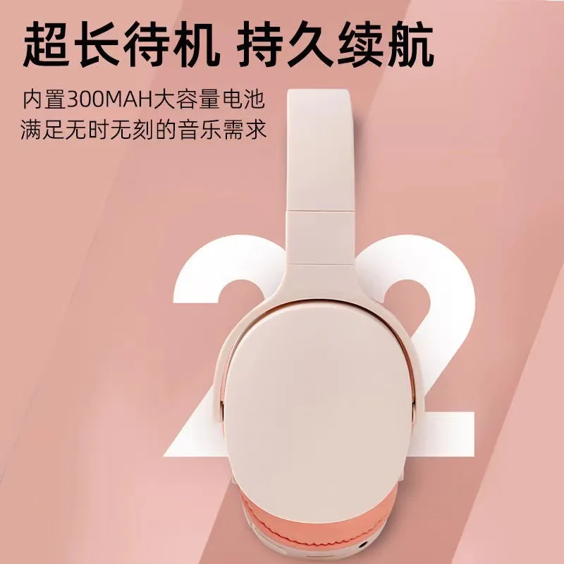 

TRSYPHXM 2025 new Wireless Bluetooth headset with heavy bass and long battery life, gaming and sports headphones