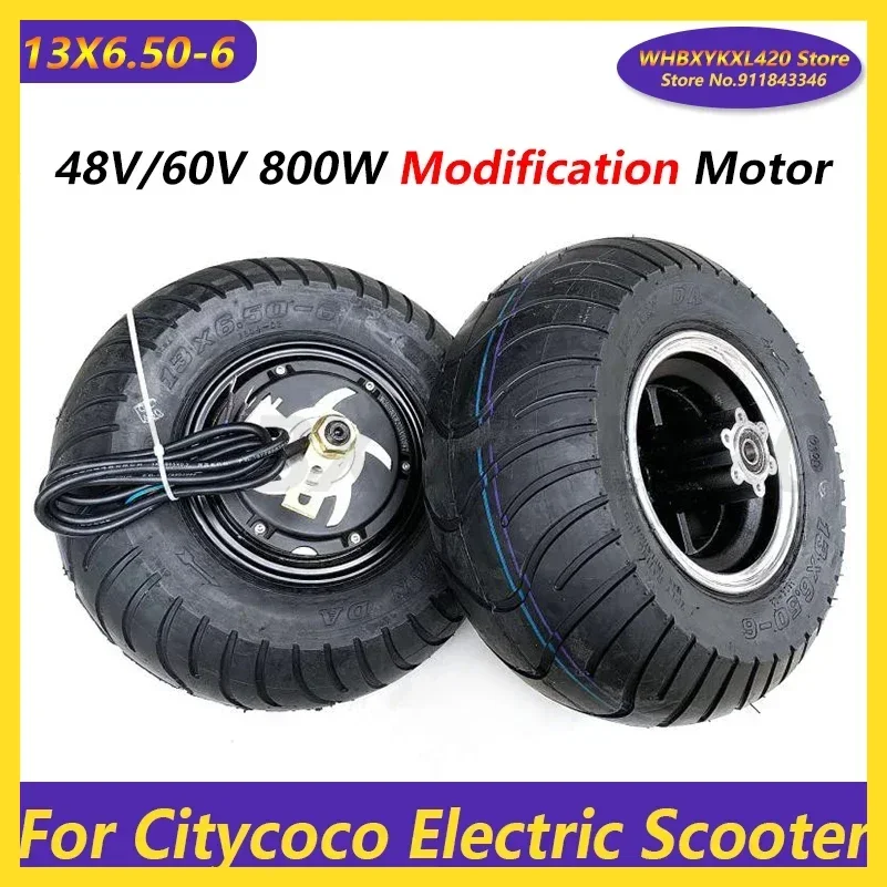 pour-citycoco-scooter-electrique-13x650-6-moyeu-moteur-roue-tubeless-pneu-accessoires-modification-48v-60v-800w