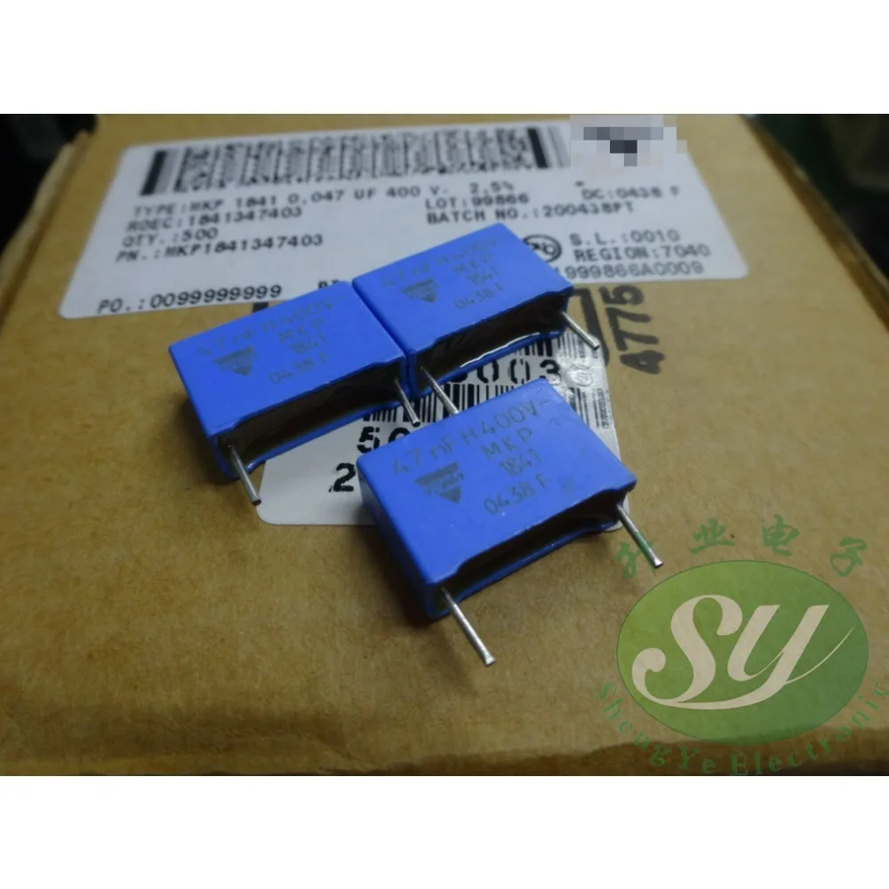 

10PCS MKP1841 0.047uf/400v 47nf 473 Brand new 15mm high-precision 2.5% film capacitor