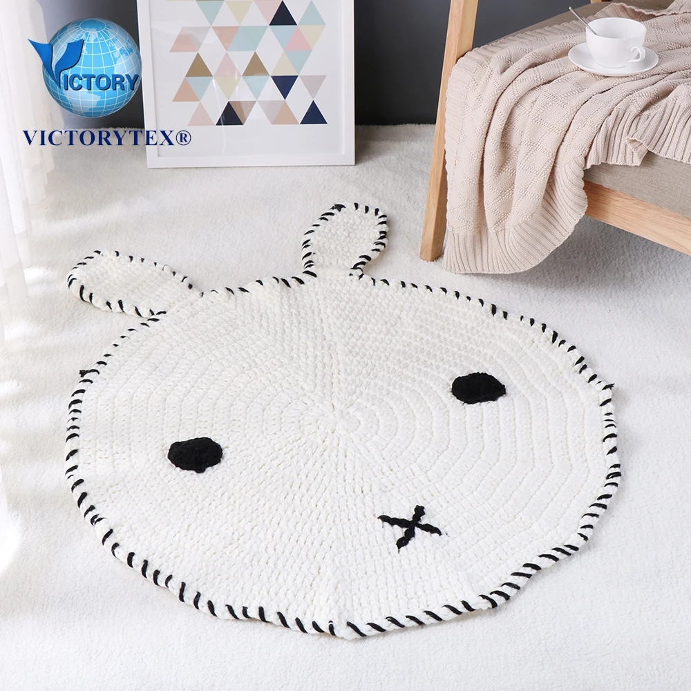 

Handwork Animal Acrylic Circle Blanket Beach Baby Play Carpet Rug Floor Mat Circle Blanket Beach Baby Play Carpet Rug Floor Mat