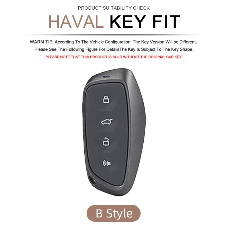 Great Wall Hover Hover H5 H3 H2 H6 H7 H8 H9 2024 F7x F7H M6 M4 Kugou Plus Owl Dragon MAX F7 Zinc Alloy Leather Car Key Case