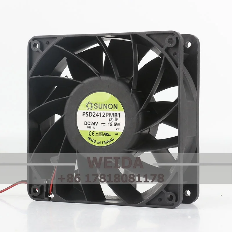 

Jianzhun SUNON PSD2412PMB1 12-centimeter 12038 24V 19.5W variable frequency device cooling fan