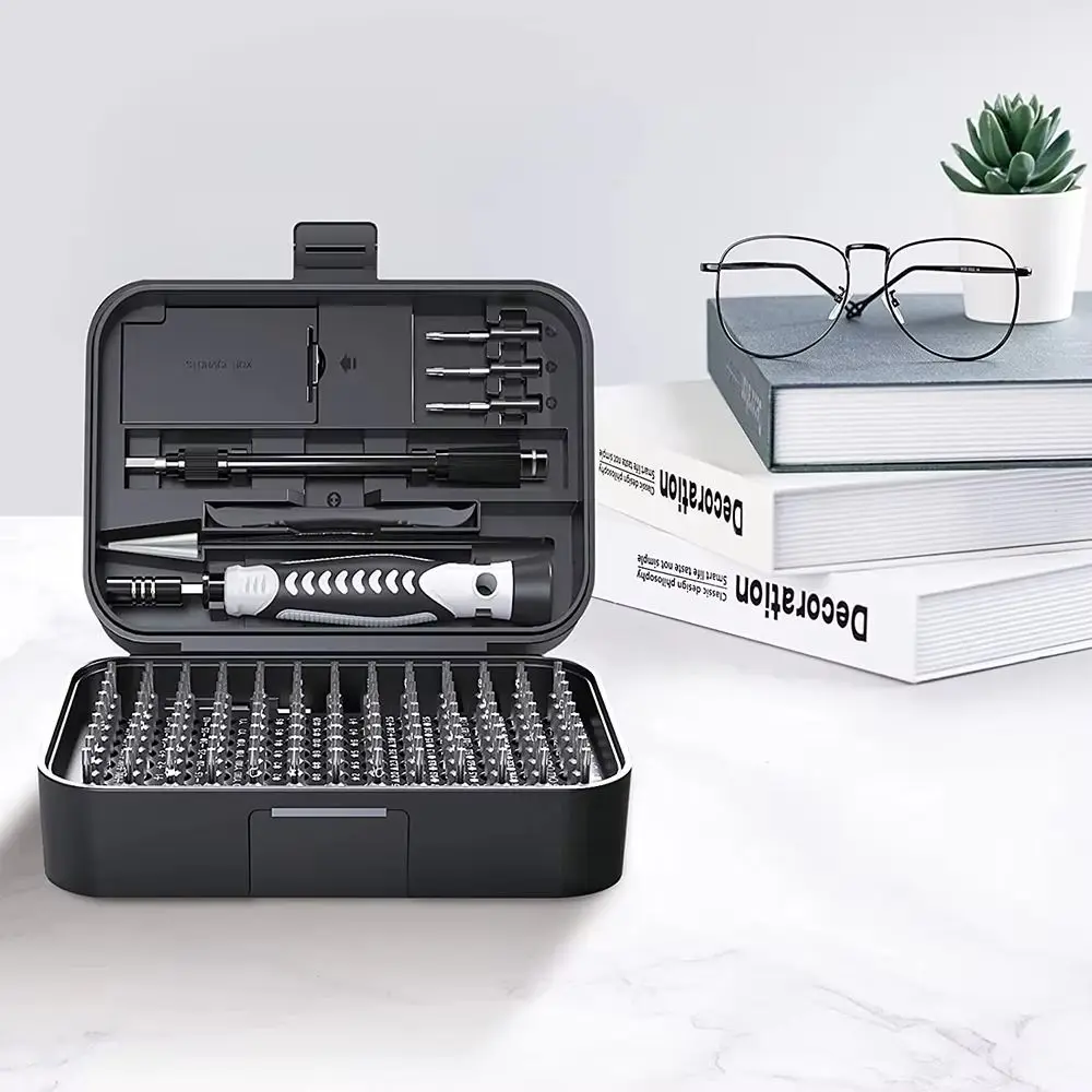 

Наборы прецизионных отверток 130 в 1, ручные портативные магнитные маленькие биты, беспроводные беспроводные наборы ручных инструментов для ремонта телефонов