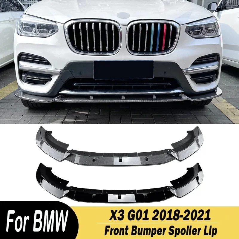 

3 шт., передний бампер для BMW X3 G01 2018 2019 2020 2021