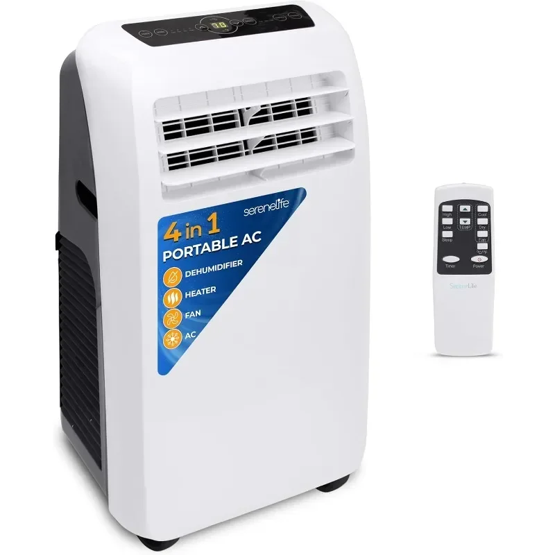 

Small Air Conditioner Portable with Built-in Dehumidifier - Portable AC Unit for Rooms - Remote Control,