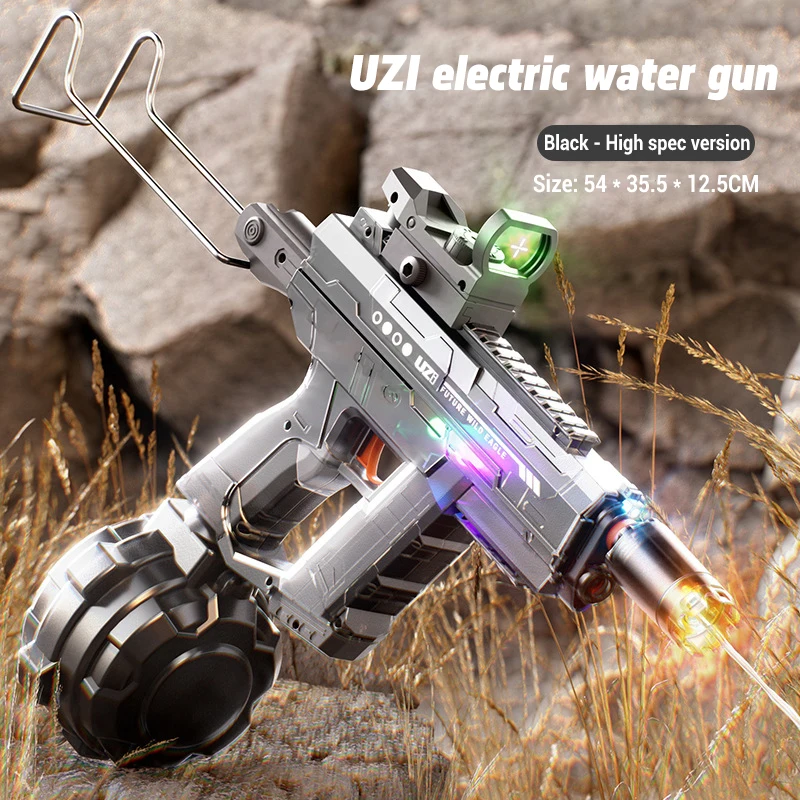 

New UZI Water Gun Toy Swimming Pool Play Water Adult Shots Games Toy Outdoor Games High Pressure Water Gun Summer Toys for Kid