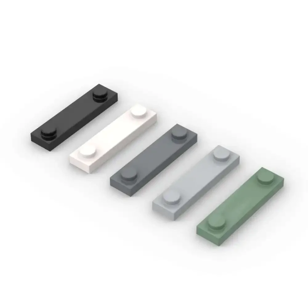 MOC 10 STKS Gemodificeerde 92593 1x4 Met 2 Studs Plaat Bouwstenen 41740 Board Bricks Deeltje Puzzel Speelgoed kinderen Verjaardagscadeautjes