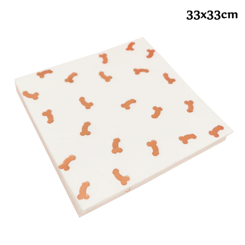 10 قطعة الطيور ليكون القضيب ويلي الزفاف منديل ورقي للاستعمال مرة واحدة الزفاف دش العازبة الدجاجة ليلة حفلة خطوبة الديكور