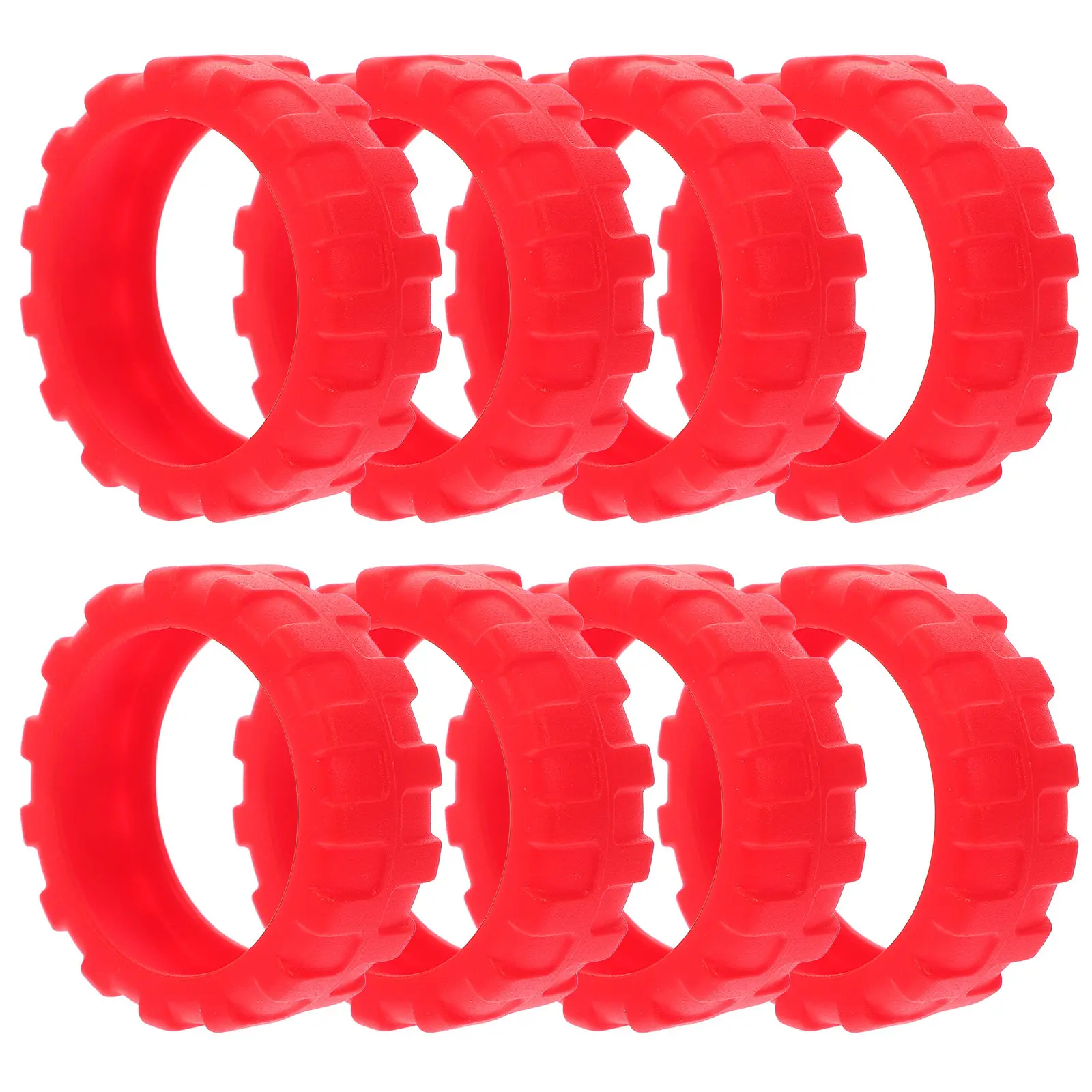 

8Pcs Luggage Wheel Protectors Silicone Antislip Silent Covers Protective Suitcase Feet Sleeves Noise Reduction Luggage