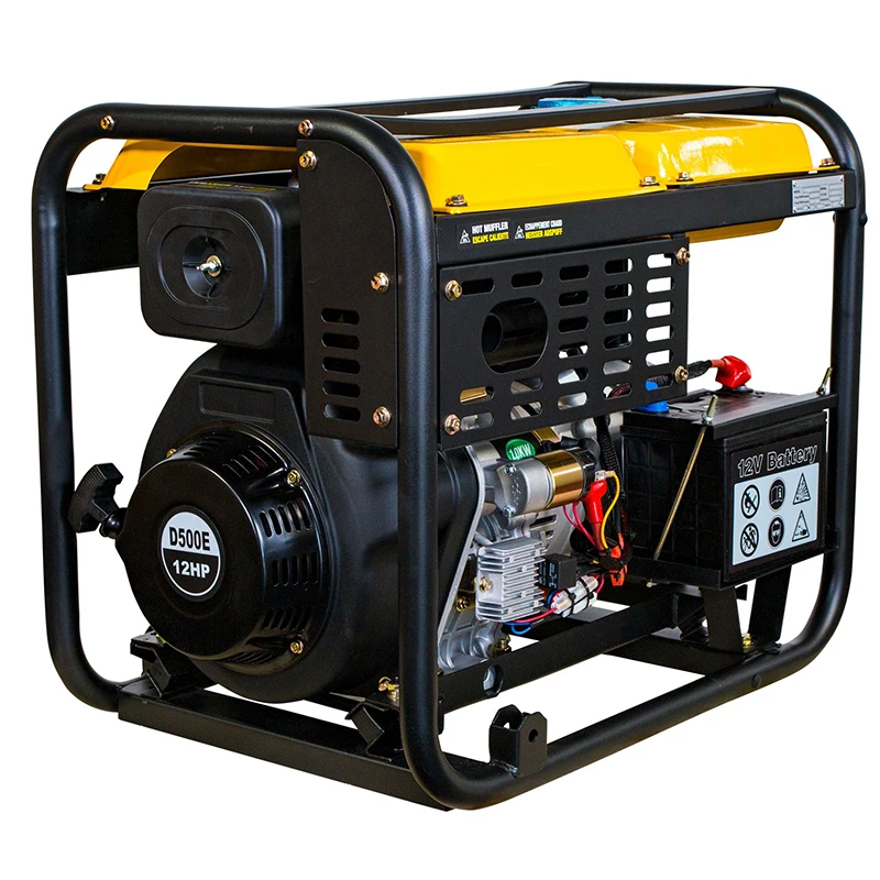 sierra Leone Random Number Suitcase Portable Generator 4000 Watt Promo 4000w diesel Generator